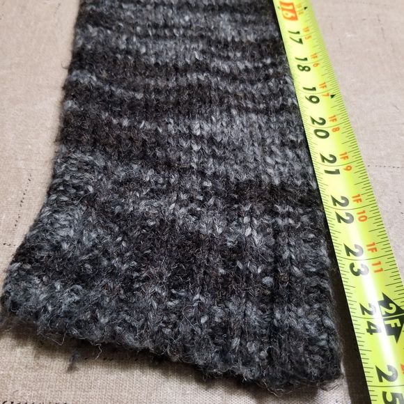 Reference Point Sweater Button Down Cardigan Womens Large Black Gray Heathered - Picture 11 of 14